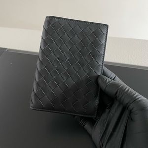 Bottega Veneta intrecciato leather card holder